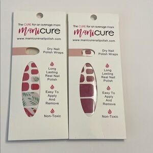 Pedicure Dry Nail Polish Wraps Set